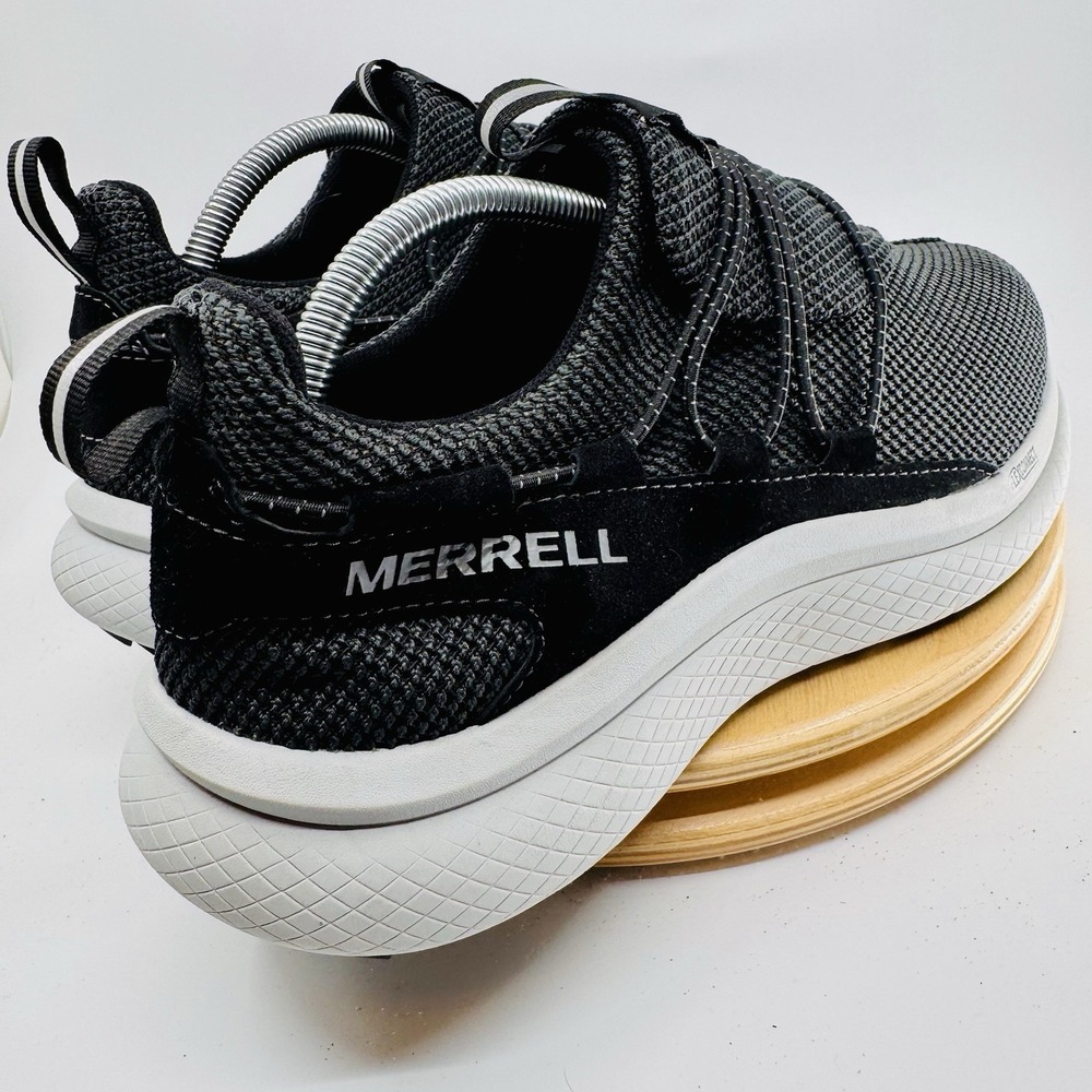 Merrell Novo Recovery Shoes Men's 9 Black Cushioned Lightweight New - Picture 5 of 8